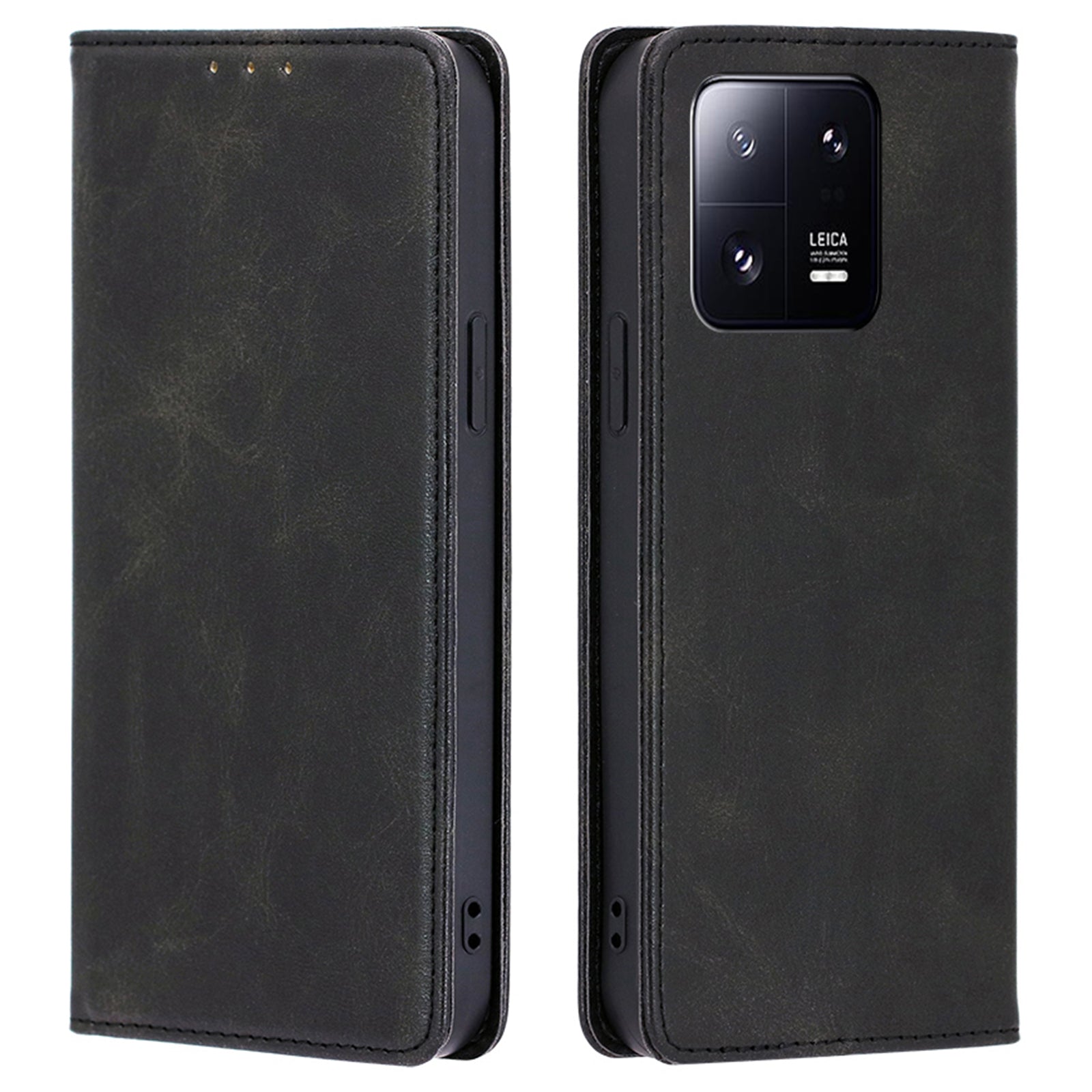 For Xiaomi 13 Pro 5G Magnetic Auto-absorbed PU Leather Wallet Stand Phone Case Calf Texture Full Protection Phone Shell Cover For Xiaomi 13 Pro 5G Magnetic Auto-absorbed PU Leather Wallet Stand Phone Case Calf Texture Full Protection Phone Shell Cover